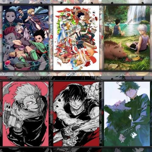 Diamond Embroidery Full Square Anime HUNTER X HUNTER/Jujutsu Kaisen Diamond Painting Cross Stitch Kits Mosaic Home Decoration