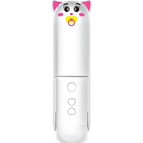 Portable Handheld Fan Personal Spray Humidifier Fan Mini Foldable Fan 2 Gears Wind Speed for Kids Travel Outdoor