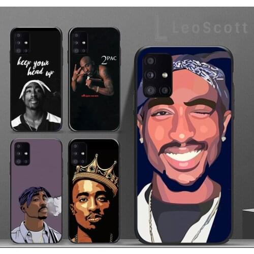 Rapper 2pac Tupac Phone Cases For Samsung A50 A51 A71 A31 A21S S8 S9 S10 S20 S21 Plus Fe Ultra 4G 5G