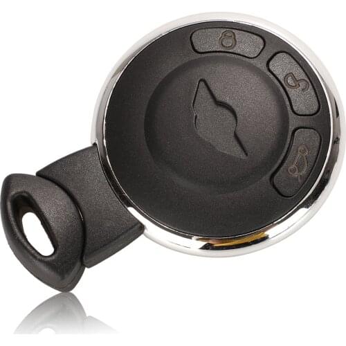 Kutery 3 Buttons Replacement Remote Car Key Shell Case Fob For BMW Mini Cooper R56 Auto Smart Key With Blade