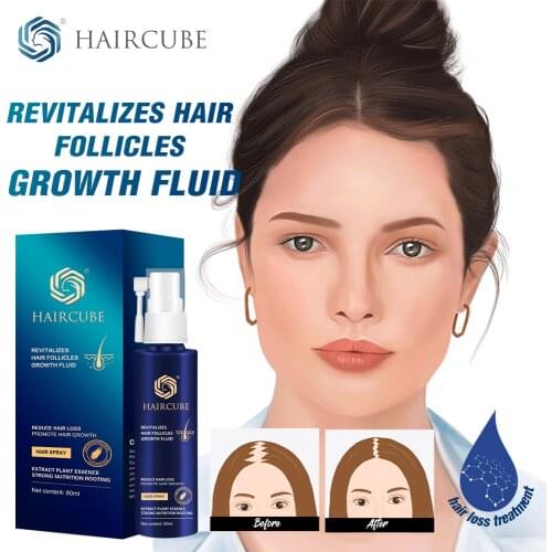 HAIRCUBE Hair Growth Spray Anti Hair Loss for Fast Hair Growth Treatment Oil Hair Tonic Hair Care Serum Hair Loss Products