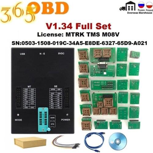 Newest V1.34 V1.35 V1.36 ECU Programmer Orange 5 Universal Programer Orange5 Plus with Full Adapters and Dongle Programming Tool