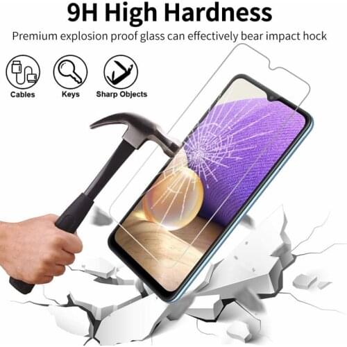 9H Tempered Glass for samsung A32 A325F DS A52 A525F A72 A725F A02 A022G S21 Protective Screen Film For galaxy A 32 52 72 02
