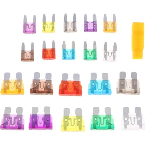 220Pcs Fuses Assortment Kit For Auto Car Truck Motor 10 Values 2A-35A