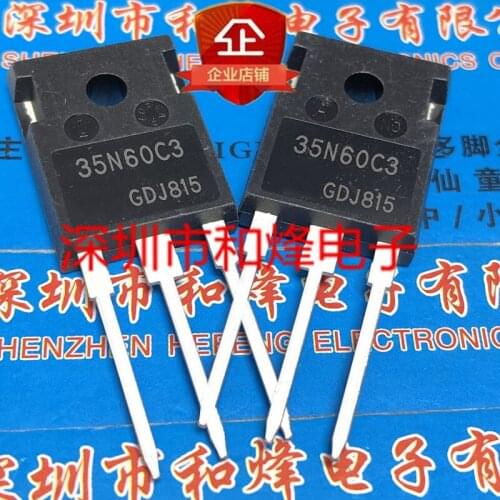 5PCS 35N60C3 SPW35N60C3 TO-247 650V34.6A 100% New&original
