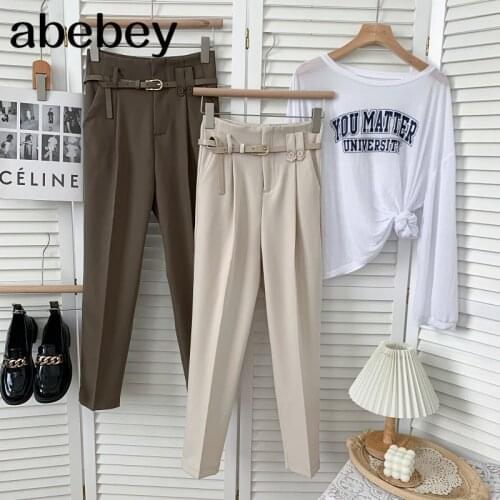 Женские прямые брюки Abebey China At AliExpress