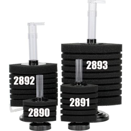 Aquarium Filter Fish Tank Shrimp Pond Air Pump Biochemical Sponge Filter Bio Sponge Filter Aquarium Filtration Filter 2890-2893