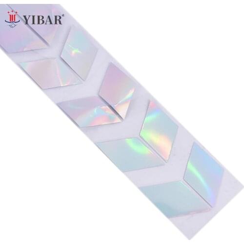 Car Motorcycle Reflective Stickers Wheel Car Decals On Fender Waterproof Decors