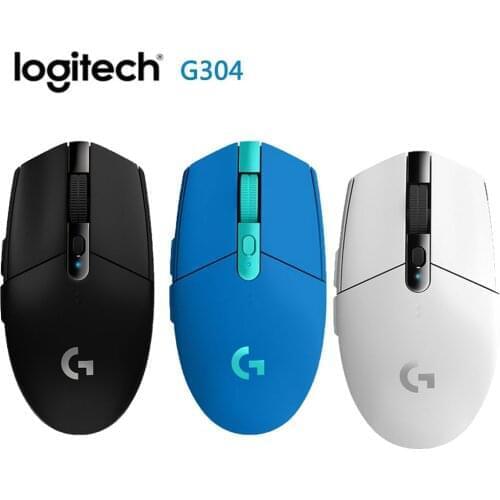 Logitech G304 LIGHTSPEED Wireless 12000 DPI Adjustable Optical Gaming Mouse 5 Gears 6 Programmable Buttons Wireless Gaming Mice
