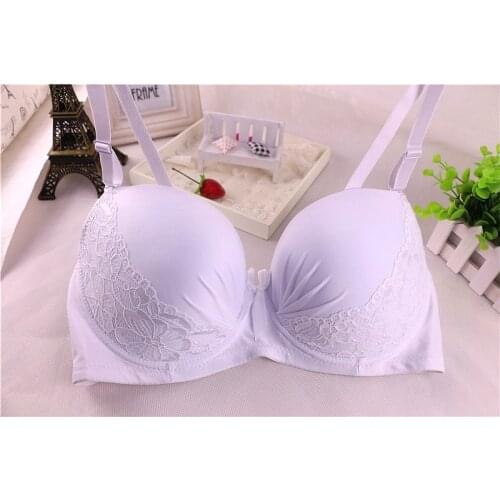 2016 hot new Brand Sexy Lace push up Bra New soft Bow plunge Decrative Comfortable Cotton bras for women soutien gorge lingerie