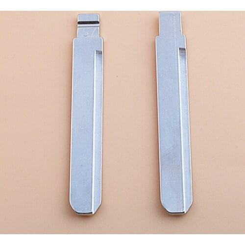 DAKATU Metal Blank Uncut Flip KD Remote Key Blade Type #57 for BYD F3(Left) Succe Key Blade NO. 57