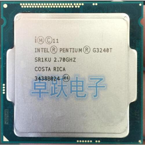 Intel Pentium G3240T g3240T Dual Core CPU Processor SR1KU 2.7GHz 3MB LGA1150