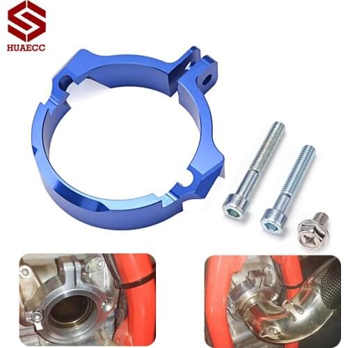 For Husqvarna TE310I 2019 TC TE 250 TE TX300 2017-2018 Motorcycle CNC Adaptation Flange Engine Muffler Exhaust Outlet Pipe Clamp