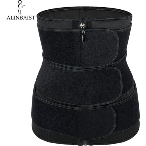 Waist Trainer Corset Stomach Slimming Reducing Belt Waist Trainer Body Shaper Neoprene Tummy Shaper Sweat Belt Girdles for Women