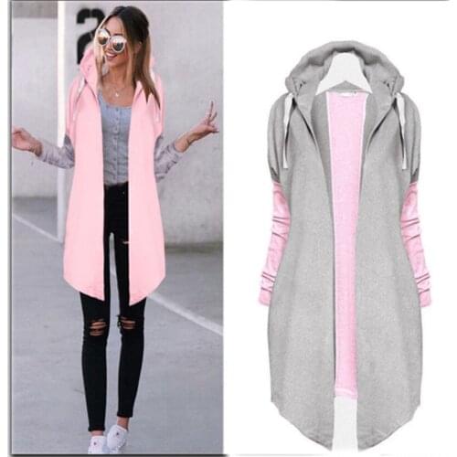 Fashion Sport Clothing Coats Women Winter Autumn Long Sleeve Zipper Casual Short Jacket Running Coat Long Cardigans Coats Female