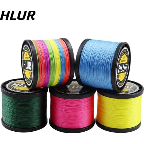 High density Weaves Fishing Line 8 Strands 4 Strands 300m 500m 1000m Multifilament PE Braided Wire Fishing Gear Accessories