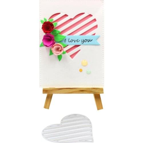 YPP CRAFT Heart Metal Cutting Dies Stencils for DIY Scrapbooking/photo album Decorative Embossing DIY Paper Cards