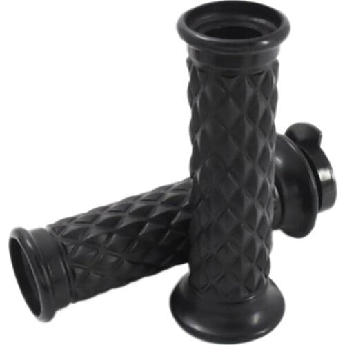 Motorcycle Universal Non Slip Handlebar Grips 7/8 inch 22mm Rubber Handle Grips for Yamaha Kawasaki Honda