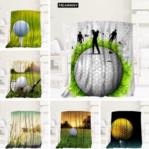 New Arrival Golf Ball Anime Blankets 3D Printing Soft Blanket Throw On Home/Sofa/Bedding Portable Adult Travel Cover Blanket