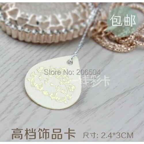 Wholesale Scallop Kraft Blank Hang tag Retro Gift tag, Table Number cards, 500pcs/lot High Quality Kraft Tag yxc028