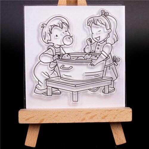 Rubber Silicone Clear Stamps For Scrapbooking Tampons Transparents Seal Background Stamp Card Child Making Making Diy Boy Girl