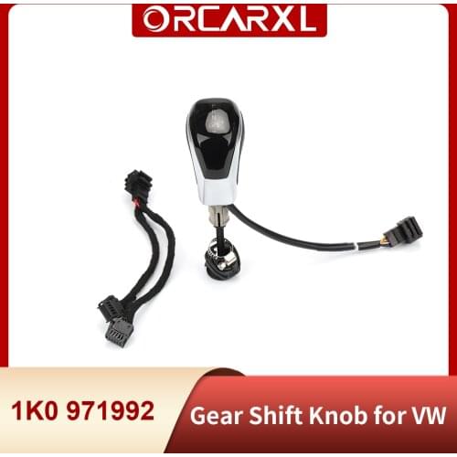 AT DSG Gear Shift Knob LED Synchronize Electronic Display Shift Lever Handball for VW Passat B7 CC Beetle Scirocco 1K0 971 992