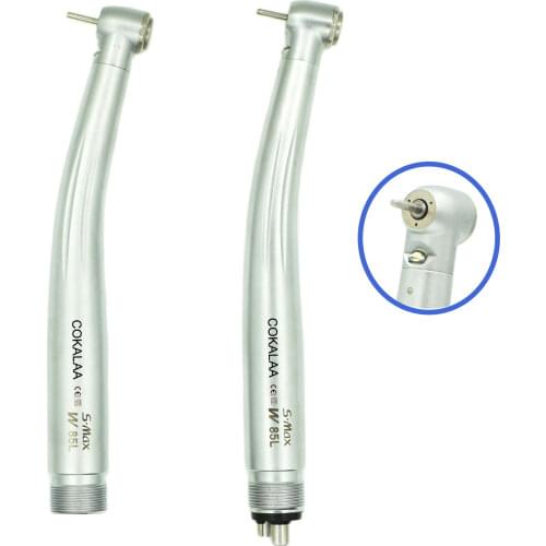 Dental 5 Led lamp Dental Cartridge Style 5 Water Sprays High Speed turbine 2/4 Holes Dental handpiece