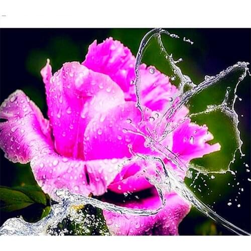 Wedding Diamond Mosaic Flower 5D DIY Diamond Painting Full Square Embroidery Butterfly Rhinestones Decor Home Wall Stickers