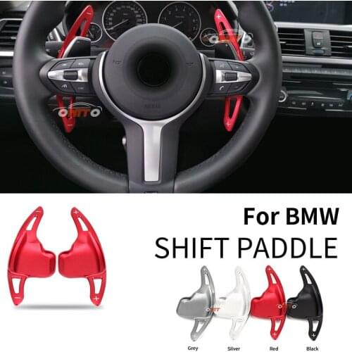 2pcs for X1 X4 X6 X5 1series 2series 3series 4series 6series 7series Car Steering Wheel Shift Paddle Shifter Gear Extention
