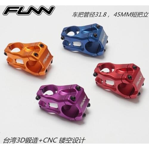 FUNN STRIPPA 45MM MTB downhill stem DH MTB stem 31.8 / 28.6 MTB stem bike XC MTB stem bike