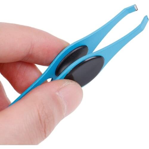 1pc Stainless Steel Face Hair Removal Eye Brow Trimmer Eyelash Clip Cosmetic Beauty Makeup Tool Eyebrow Tweezers