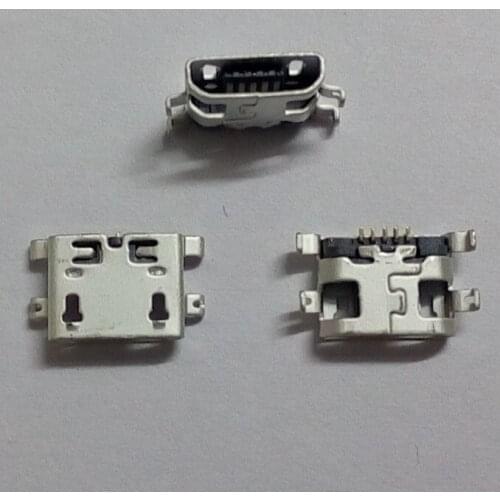 50pcs micro usb charger charging connector plug dock port For Alcatel One Touch POP C7 Dual 7040 7041 OT7040 OT7041