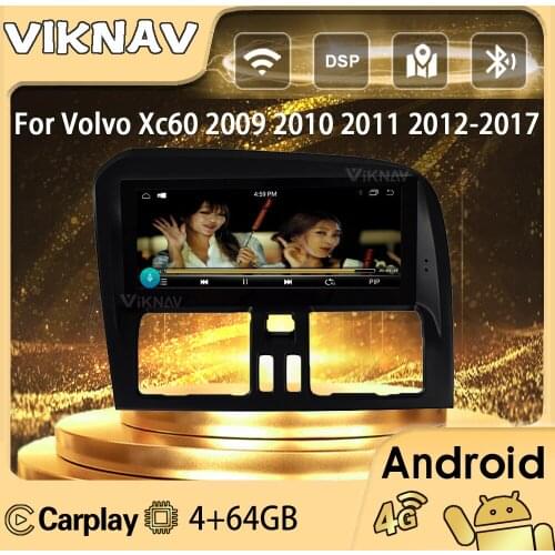 Android car Radio GPS navigation For Volvo XC60 2009-2017 series CCC auto radio multimedia player head unit stereo tape recorder