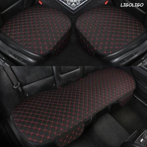 LIGOLIGO 1 PCS car seat cover For volvo v50 v40 s40 v60 s80 xc90 2007 s60 2012 xc60 xc40 xc70 accessories seat covers for seats