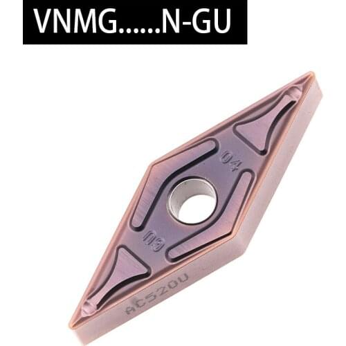 CNC Carbide Inserts High-Quality VNMG Diamond Type For Lathe Tool VNMG160408N-GU VNMG160412 VNMG160404 Machine Tool Holder