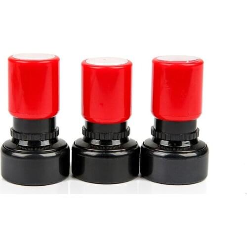 Photosensitive Stamps Teaching Clock Seal Large Clock Face Seal Pupils Learning Time Clock Dial New Stamps