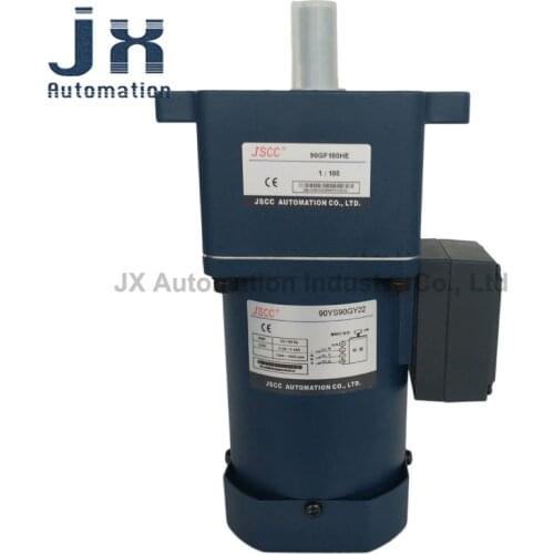 JSCC AC Induction Motor 90W Single-phase 220V 90YS90GY22+90GF100HE