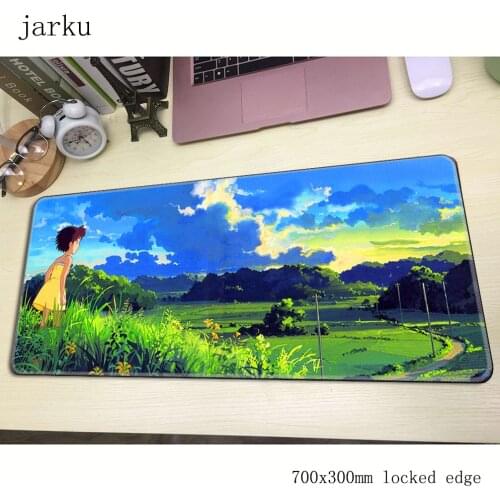 Tonari no Totoro mouse pad gamer 700x300mm notbook mouse mat large gaming mousepad large Gift pad mouse PC desk padmouse