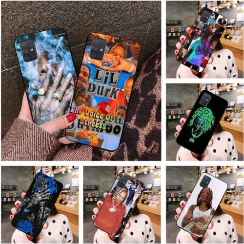 Lil Durk Rap Singer Phone Case For Samsung Galaxy A21S A01 A11 A31 A81 A10 A20E A30 A40 A50 A70 A80 A71 A51