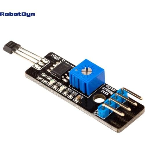 Hall magnetic Sensor with analog & digital outs. Proximity magnetic detect