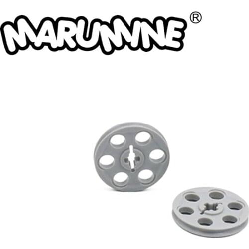 Marumine Wedge - Belt Wheel 24 Diameter 4185 Constructor Robot Garage Car Child Toy Prefabricated Models Accessories Blocks