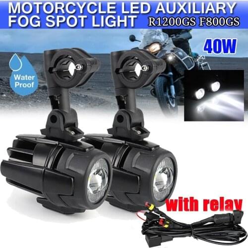 For BMW R1200GS Front motorcycle fog light for Led Driving Lights for BMW R 1200 GS Adventure LC Motorcycle Accessories