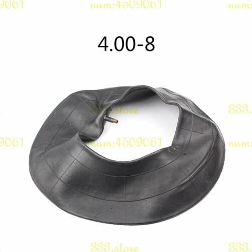 4.00-8 (4.80/4.00-8) Inner Tube Straight Valve Stem for Lawn Mower, Wheelbarrow, Mini Bike, Go-Karting, Hand Trucks
