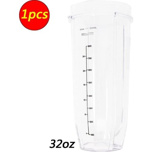 1PCS Portable 32 oz Ounce Cup Spare Replacement Parts Accessories for Nutri Ninja Auto-iQ 900W 1000W and Duo Blenders Juicer