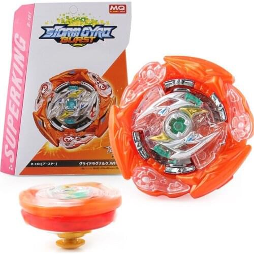 SuperKing Booster B-161 Glide Ragnaruk. Wh.R 1S B161 Metal Fusion B-143 GT Toys Metal God Bayblade Bay Bey Blade Blades Toy