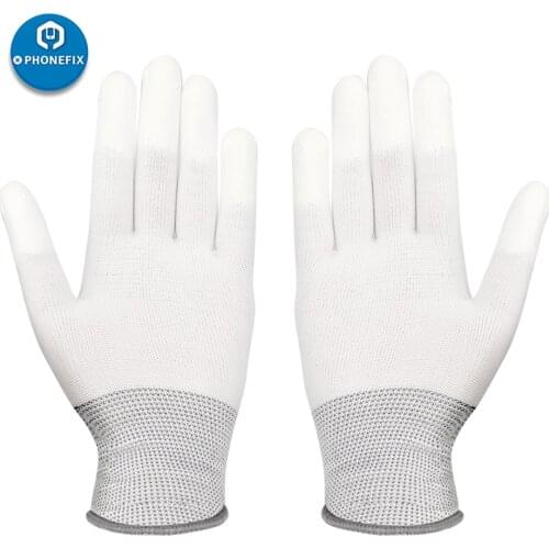 Anti-static ESD Electronic Coated Gloves Carbon Fiber Nylon Gloves Window Tint Car Wrap Gloves Car Stickers Film Install Tools