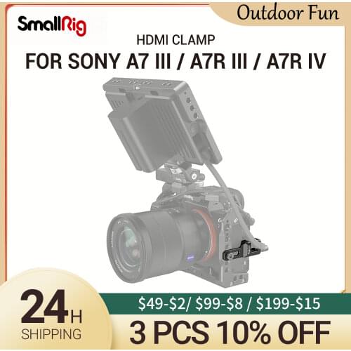 SmallRig Clamp for Sony A7 III A7R III A7R IV Cage 3104