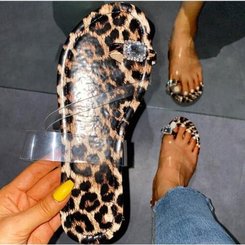 Spring/summer new 2020 women plus size womens shoes fashion rhinestone flip flops low heel slippers outdoor all-match sandals