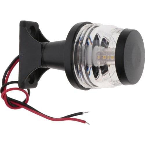 4'' Marine Boat Yacht Navigation Anchor Lights All Round 360° White LED 12-24V