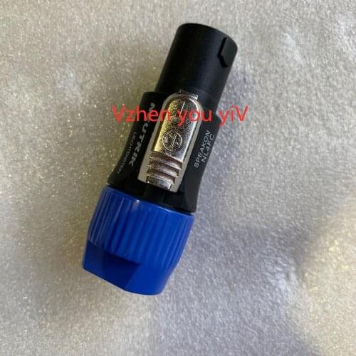 5-10PCS 4Poles brand new NL4FC Speakon Male Plug+4 Pin Powercon Female Panel Mount Professional Power Plug Jack Socket Connector